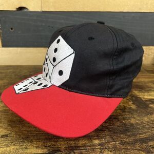 Excalibur Las Vegas Embroidered Dice Trucker Snapback Hat Baseball Cap